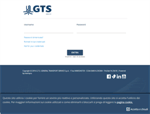 Tablet Screenshot of partners.gtslogistic.com